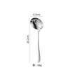 Venta al por mayor de Acero Inoxidable 304 Vajilla Doméstica Hotel Estilo Occidental Cuchara para Hielo 1010 Vajilla Occidental Set de Cuchillo, Tenedor y Cuchara para Steak