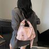 Mochila de Grande Capacidade Feminina 2025 Novo Verão Nicho de Alto Nível Bolsa Tote para Deslocamento Mochila Transversal de Ombro Único