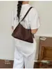 Bolso de hombro tejido con patrón fresco transfronterizo, moderno 2026 elegante bolso para madre e hija, bolso de axila diario de comercio exterior para commuting