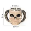 Suministro de Comercio Exterior Abastecimiento Transfronterizo Vikingo Creativo Oráculo Taza de Cerveza Taza Grande de Agua Taza de Acero Inoxidable