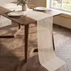 Camino de mesa tejido de encaje estilo campo francés transfronterizo calado decoración de mesa de comedor mantel mesa de café tira larga Amazon simple