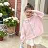 Nueva Ropa de Protección Solar de Verano UPF 50+ para Niñas de Aimo Beibei, Chaqueta Protectora Solar con Capucha para Exteriores con Letras