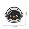 Parches Bordados de Pingüinos Profesionales Originales, Parches de Insignia con Formas Divertidas, Parches Decorativos de Nicho Lindos para Modificación de Ropa