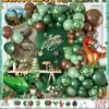 Decoración de Atmósfera de Dinosaurio para Niño Escena Diseño Fiesta de Bebés Niños Globo Fiesta de Cumpleaños de Dinosaurio