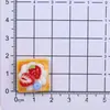 Pastel de Crema de Fresa Simulada Accesorios de Resina Pegamento de Crema DIY Funda para Teléfono Móvil Hebilla de Zapato Cuerda para el Cabello Accesorios para el Cabello Parche Venta al por Mayor