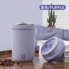 Taza Mezcladora Automática Inalámbrica USB Totalmente Automática de Acero Inoxidable Magnética Portátil de Mano para Mezclar y Preparar Leche en Polvo Café