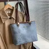 Moda Nova Primavera 2026 Bolsa Grande para Estudante Classe Comute Bolsa Tote Versátil de Mão Bolsa de Ombro