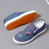 Zapatos de Lona de Fabricante Zapatos de Lona Old Beijing para Jóvenes para Hombre y Mujer Suela Gruesa de Tendón de Res Slip-on Ligeros Zapatos de una Sola Pieza