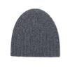 Gorro de Punto de Lana Pura Otoño/Invierno 2026, Gorro Liso para Hombre, Gorro Casual de Negocios, Procesamiento de Fabricante, Parte Superior Redonda, Adulto