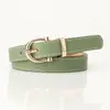 Cinturón fino de estilo coreano para mujer, moda, jeans, accesorios decorativos para la ropa, cinturón Joker, venta directa de fábrica transfronteriza Xiyin
