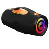 Altavoz Portátil Boombox de Regalo Altavoz Karaoke con Doble Micrófono Micrófono Portátil para Exteriores Subwoofer Bluetooth 5.3