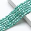 6mm porcelana Jade AB cor plana buraco quadrado pingente diy acessórios de jóias artesanais colar pulseira frisada material