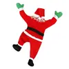 Decoração de Escalada na Parede Veludo Papai Noel Transfronteiriça Enfeites de Feriado Presentes Natal Engraçado Pingentes de Parede Janela