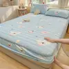 Nueva funda de cama acolchada de terciopelo de leche engrosada clase A, cálida de invierno, agradable al tacto, sábana, juego completo de tres piezas para estudiante