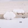 Bonito branco nuvem acessórios geladeira adesivo resina acessórios nuvem diy creme celular shell patch cabelo acessórios material