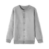 Moda Casual para Hombres Jóvenes Lana de Manga Larga Cálido Estilo Personalizado Cardigan de Punto Suéter Cardigan Procesamiento Personalizado
