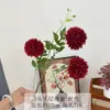 Bolas de Flores Artificiales para Bodas, Crisantemo de 3 Cabezas, Arreglos de Flores Falsas para Decoraciones de Boda, Arreglos Florales para Decoración del Hogar