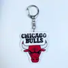 Envío Rápido para Llaveros de Warriors, Nets, Clippers, Lakers, Cavaliers, Colgantes de Baloncesto Acrílicos para Coche y Mochila