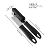 Abrelatas de acero inoxidable manual multifuncional tres en uno, cuchillo potente para latas, abridor de botellas, herramienta abrelatas de cocina