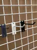 30 Pacotes de Ganchos de Tela Cinza, Ganchos de Tela, Ganchos de Tela, Ganchos para Joias, Ganchos de Armazenamento para Acessórios de Celular de Display de Supermercado