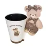 Osito Castaña Taza Castaña Ramo Castaña Cubeta de Helado Hoja Moldeadora Empaque Floral Material de Empaque Liner para Ramo Floristería