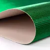 Papel Corrugado Metálico 4K 35*50 Papel Colorido Artesanal Infantil Papel Ondulado Papel Metálico Brilhante Dourado Prateado Brilhante