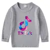 Camiseta de Algodón para Niños Versión Coreana Primavera y Otoño Cuello Redondo Manga Larga Camiseta Básica para Niños y Niñas Camiseta para Bebé