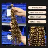 Peluca de Cabello Real Color Piano # 4/27 Onda Profunda Cabello Humano Cabello a Granel