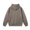 Roupas Masculinas Jiayiku 2026 Nova Marca Tendência Estilo Streetwear Americano Moletom com Capuz Bordado de Espinho e Camurça Modelagem Solta