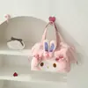 Bolsa Térmica Isolada Fofa de Desenho Animado Ovelha Melody com Revestimento Espesso de Folha de Alumínio, Adequada para Estudantes e Trabalhadores de Escritório, Bolsa para Almoço, Bolsa Caixa de Almoço