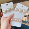 Corea del Sur Dongdaemun nuevo estilo accesorios para el cabello moda exquisita niña celebridad en línea pedrería perla encantador pasador clip lateral clip de pico de pato