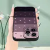 Funda Creativa para Teléfono con Empalme de Color Degradado en Forma de Corazón Adecuada para Apple 17, Funda para iPhone 16 de Cobertura Total Anti-Caídas