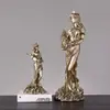 Estilo Europeo Diosa de la Riqueza Adornos de Regalo de Apertura Tienda de Oficina Regalos de Apertura Decoraciones Creativas para el Hogar