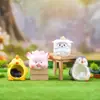 Celebridad de Internet de Moda Caja Misteriosa de Cristal Linda Mascota Adorable Adorno de Escritorio Creativo Piedra Difusora Decoración del Hogar Venta al por Mayor