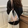 Moda 2024 Mochila Escolar Nueva para Estudiantes Textive Hermosa Personalidad Hombro Axila Bolso Mochila de Gran Capacidad Mujeres