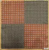 Pantalones de Solapa con Estampado Multicolor de Gama Alta Cuadrados, Pantalones de Solapa Cuadrados de Traje para Hombre, Modernos y Versátiles, Pañuelo, Vestido Estilo Coreano Pecho