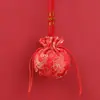 Fábrica atacado saqueta joias saco aromaterapia saco tecelagem bordado pequena bolsa sachê Zen chinês tradicional saco brocado antigo