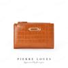2025 Billetera Transfronteriza para Mujer Corta Retro Patrón Cocodrilo Billetera de Cuero para Mujer Clutch Bolsos al por Mayor Retro Europeo y Americano