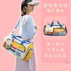 Bolsa de viagem para viagens curtas para mulheres, bolsa grande, bolsa transversal, bolsa fofa para maternidade, bolsa de mão para viagem de negócios, pode ser acoplada a uma mala de rodinhas