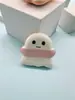 Puff de Polvo Aireado Grueso de Malvavisco Serie Sanadora Muñeco de Nieve Lindo Fuente Personalizada