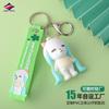 Llavero Estéreo de Goma Blanda de PVC Personalizado Long Zhiyu Regalo Creativo Lindo Logo de Empresa Personalizado Promoción Cultural