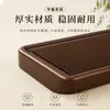 Bandeja plana para té de baquelita de 32 piezas, mesa pequeña de secado de té tipo cajón, soporte para tetera de madera maciza, mesa de té pequeña