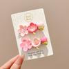 Pinzas para el Cabello Dopamina Lindas Estilo Coreano para Mujer, Pinzas Laterales Exquisitas y de Alta Gama, Pinzas Versátiles para Flequillo y la Frente