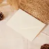 Patrón de Árbol Papel Especial Sobre Línea Horizontal Piel de Vaca Retro Carta de Amor Papelería Set de Sellado con Lacre Tarjeta de Felicitación Invitación Invitación de Boda