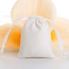 Bolsa com Cordão Preta para Cosméticos, Saquinho com Cordão de Luxo para Fones de Ouvido, Armazenamento e Embalagem de Joias, Bolsa de Veludo, Tecido de Veludo