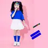 Disfraces de Presentación para Niños en Colores Dulces, Disfraces de Baile para Preescolar, Fotos de Graduación de Primaria, Uniformes de Clase de Porristas