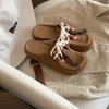 Sandalias de Punta Cerrada de Moda Otoñal para Mujer, Elegantes y con Estilo, con Aumento Oculto de Altura, Calzado para Exteriores Estilo Birkenstock