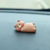 Adornos de zoológico planos pantalla de consola central de coche decoraciones de escritorio para oficina decoraciones de computadora de escritorio regalos