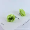Cabeça de Flor de Peônia Exquisita DIY Artesanal Artificial Flor Falsa Retro Acessórios de Cabelo Grampo de Cabelo Decoração de Flor Acessórios de Vestuário Adereços de Fotografia