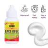 Kit de pegamento para encaje de marca privada Pegamento para pelucas Spray para encaje de cabello Accesorios Traje
